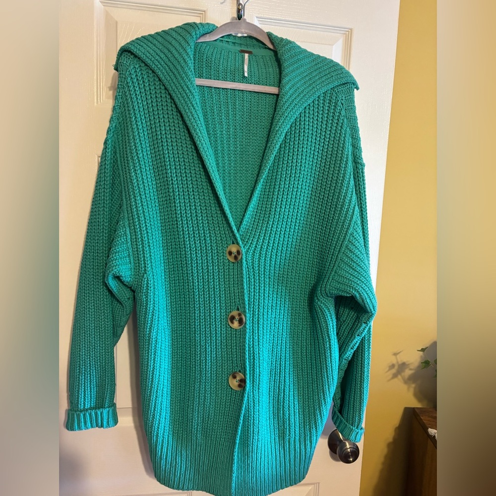 Free People Swim Too Deep CardIGAN NWOT - Picture 6 of 13